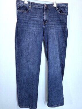 Chaps Slim Boyfriend Straight Leg Jeans Size 14